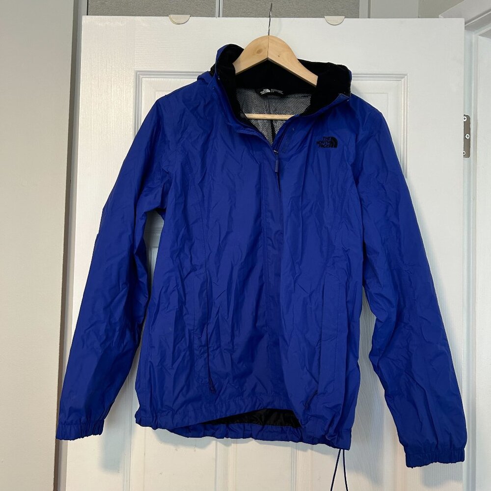 The North Face Blue Windbreaker Jacket Size L